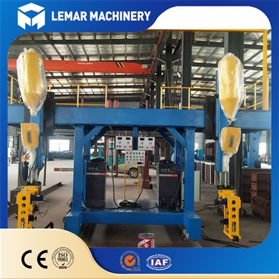 Màquina de soldadura submergida de doble voladís